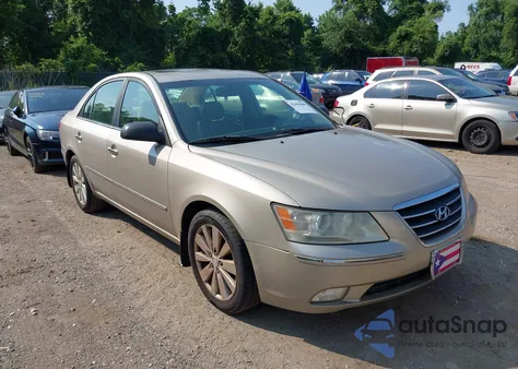 2009 Hyundai Sonata Limited z USA, uszkodzony, nr VIN 5NPEU46C09H508990